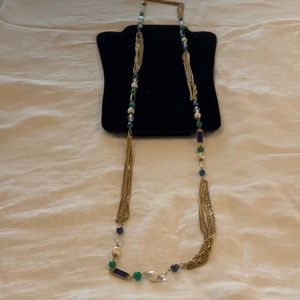 Long beaded costume jewelry